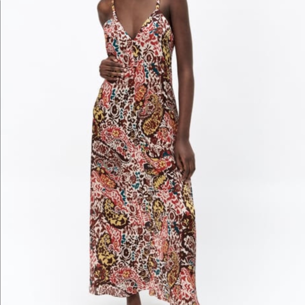 ZARA maxi dress size XS - worn once, brand new